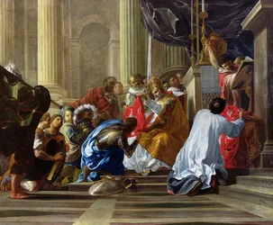 Raymond IV de Saint-Gilles (c.1043-1105) prenant la croix, 1706